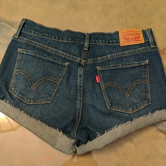 Levi's Pants - Levis orange tab cut offs